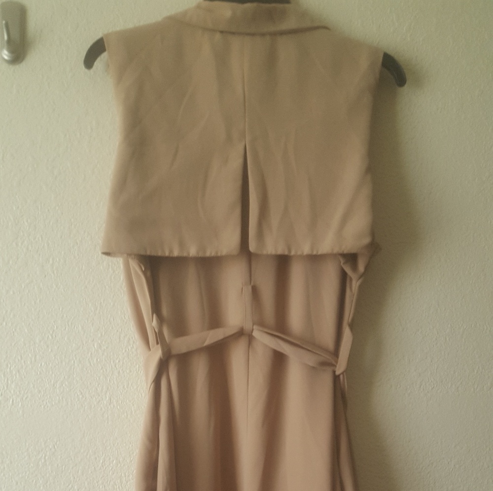 GUESS LONG DRAPE VEST SIZE LARGE - Picture 5 of 6